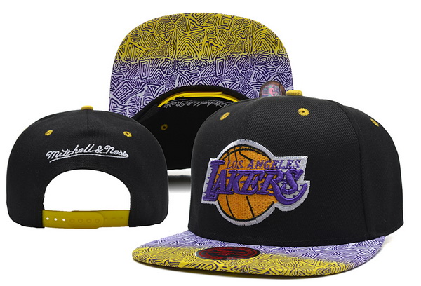 NBA Los Angeles Lakers MN Snapback Hat #82
